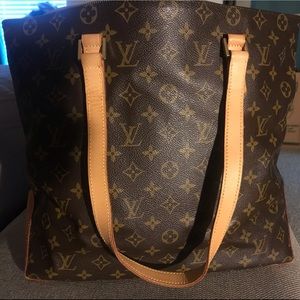 Authentic Louis Vuitton Cabas Mezzo